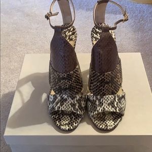 Jimmy choo Timbus water snake sandal